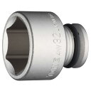トネ(TONE) インパクト用ソケット HP4NV-32 差込角12.7mm(1/2”) 二面幅32mm
