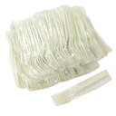 中村(Nakamura) 業務用 フォーク プラ スチック 100本入 一個別袋入り 16cm