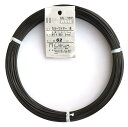 ダイドーハント (DAIDOHANT) 針金 ビニー ル被覆 カ ラーワイヤー ブラウン ( 茶 ) 太さ #14 (2.0 mm x 長さ 62m 54076
