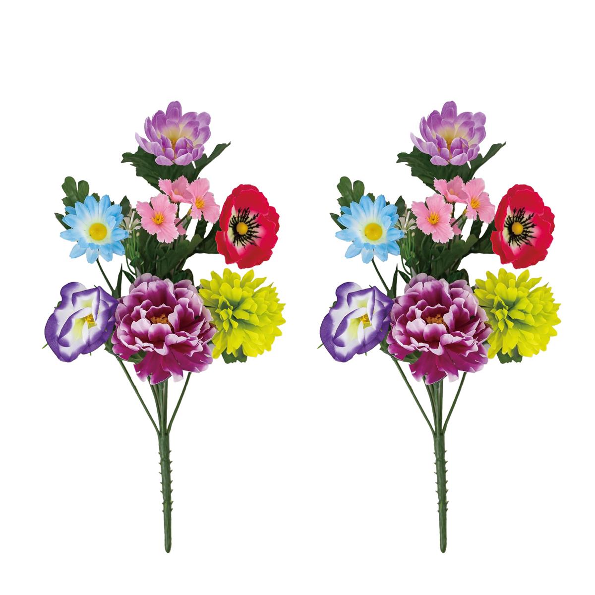 スタイル：A◆商品名：ポピー名古屋 造花 仏壇用 仏花 仏壇 仏壇花 ミニ 約36cm お盆 盆花 彼岸 お墓参り 供養 1対2束入り C24-56サイズ/(約)36×(約)15cm/1束あたり、内容/2束入り枯れる心配がない、お墓・仏壇のお供え用造花水やり不要！美しい色合いで枯れずに長持ち旅行やなどで長期不在する時やなかなかお墓に行けないという時に茎にワイヤーがはいってますのでお好みの形に曲げて使用可能まるで本物そっくり! 造花の仏花手間のかかる水交換不要美しい色合いで枯れずに長持ち仏壇にもお墓にもご使用いただけます夏の時期には生花だとすぐ枯れてしまい、水の入れ替えも大変ですが、枯れる心配がないので、お手入れがとても簡単です旅行や長期不在の時などにも最適もちろん普段使いにも最適!