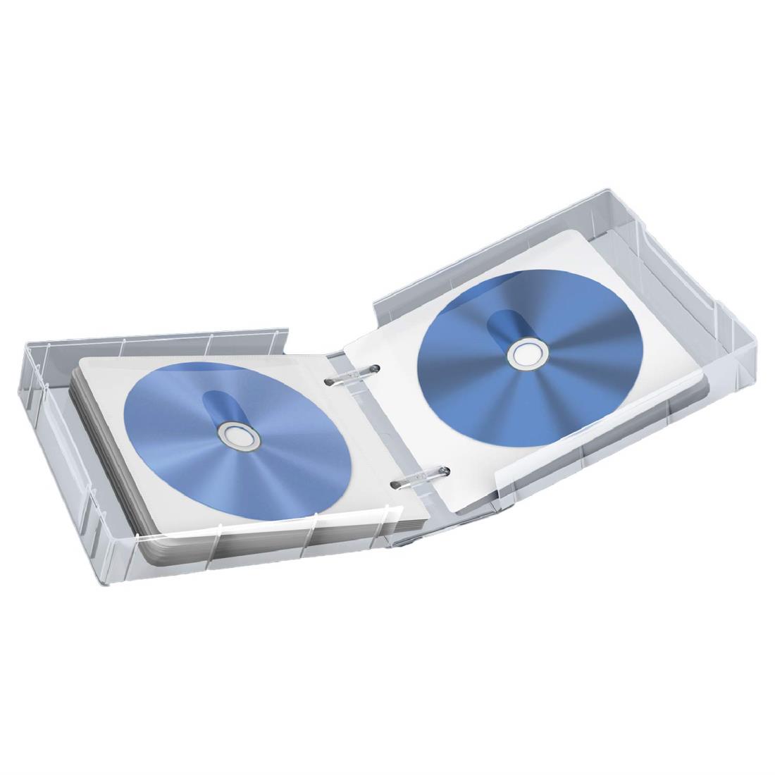 エレコム クリアケース 36枚収納 【Bluーray/D V D/CD 対応】 クリア CCD-FBB36CR