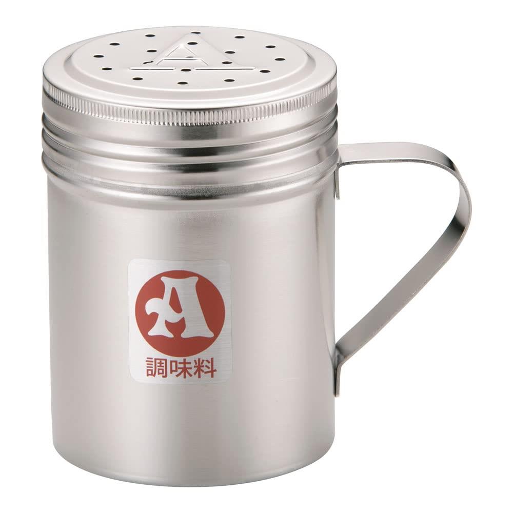遠藤商事 業務用 調味缶 大 手付 A缶 調味料入れ 18-8ステンレス 日本製 BTY04001