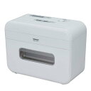 ナカバヤシ パ ーソナル シュレッダ ハ イセキュリティー デスク ライトグレー Z0618