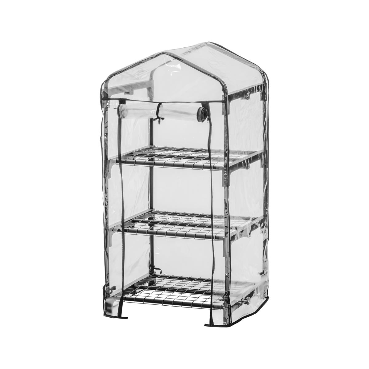 武田コーポレーション【フラ ワースタンド・ガーデンラック・家庭菜園・温室】 ブラック 51×46×102cm ..