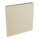 【WEB限定品】ナカバヤシ スリムタイプ ポケットアル バム L判6面 168枚収納 2列×3段 SPA-6L-168-V アイボリ ー