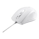 BUFFALO 有線 3ボタン IR光学式 マウス ホワイト BS MRU055WH