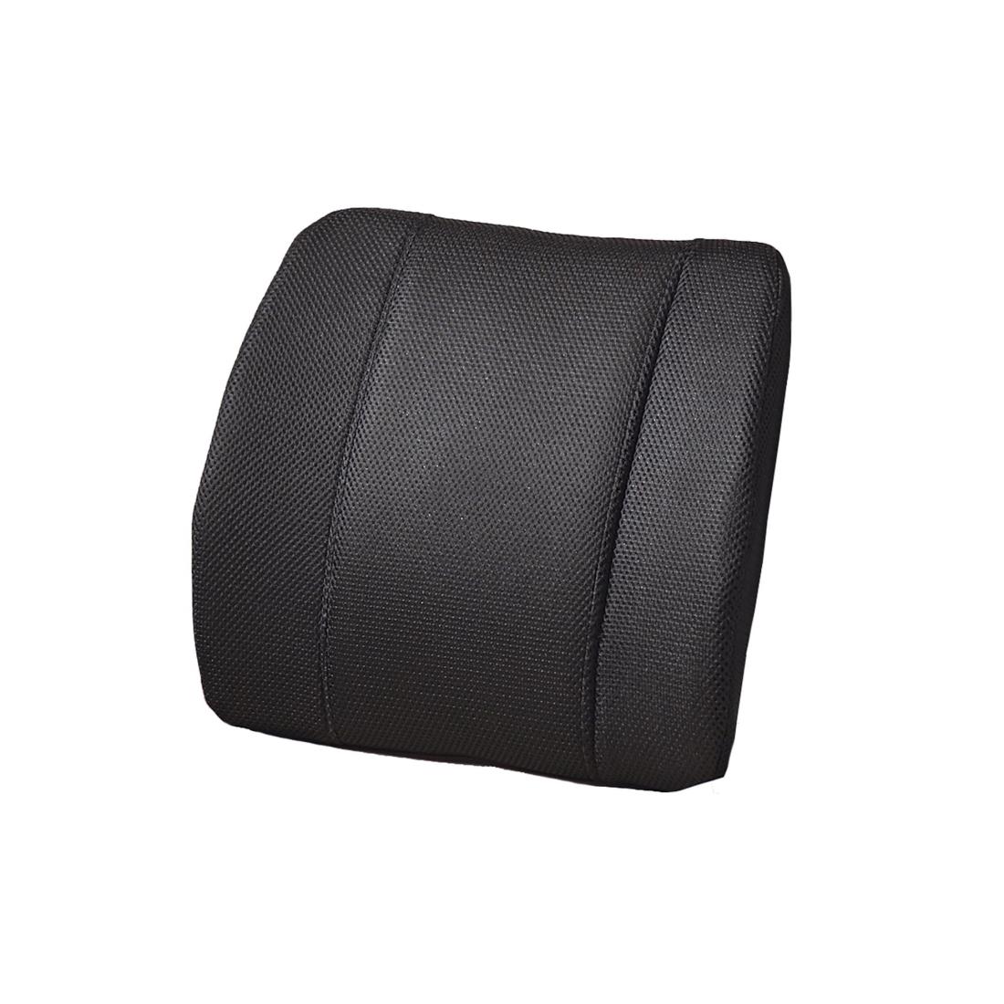 ボンフォーム(BONFORM) サポートクッション 爽快メッシュ 背当て 腰当て ブラック 10×36×37cm 軽普通車用 5249-08BK