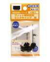 和気産業(Waki Sangyo) フィット棚支柱用エンドキャップ 4個入り 黒 WLS-122