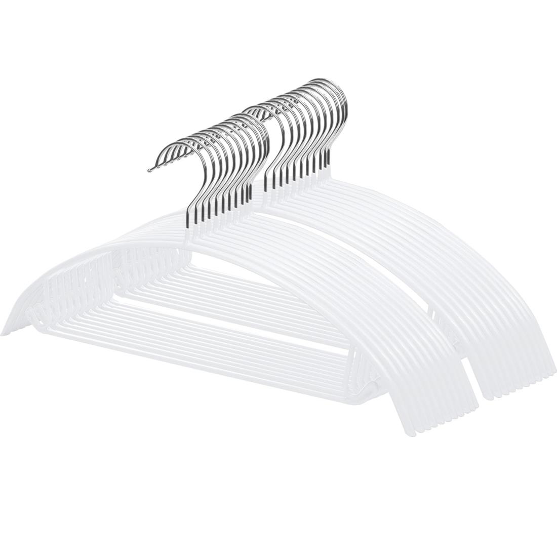 AYO ハンガー すべらない 20本セット かたくずれ防止 スーツハンガー 跡がつかない 衣類 多機能収納 洗濯物干し 型崩れ防止 衣類を大切に 乾湿両用 人気...