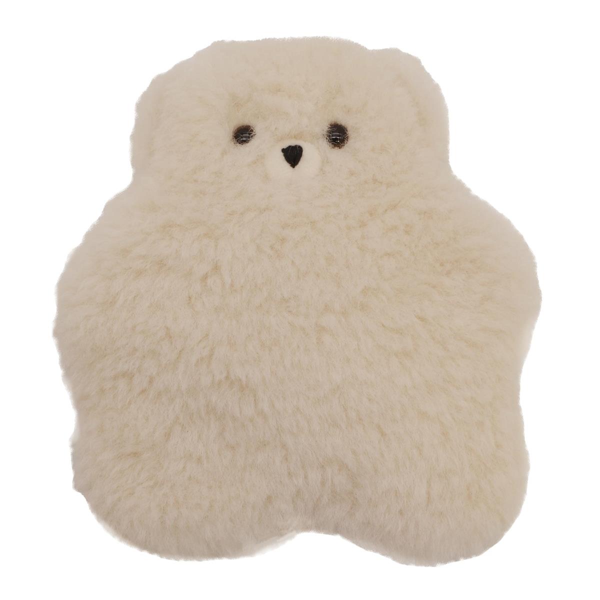 ヘミングス(HEMING’S) ウォーマー JOliJOli ジョリジョリ テディ Mサイズ 約17×16.5×2.5cm ウーリッシュホワイト 4509302