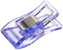 日本紐釦貿易(Nippon Chuko) スタンドクリップ バイオレット 10個 M ST-V ミシン用仮止めクリップ 待針代用 手芸用品 手芸用品 仮止めクリップ