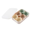 アーネスト お弁当 カップ シリコンカップ (冷凍/電子レンジ/オーブン/食洗機対応/ケース付き) 離乳食 作り置き おかずカップ (まるみの小分け保存カップ ...