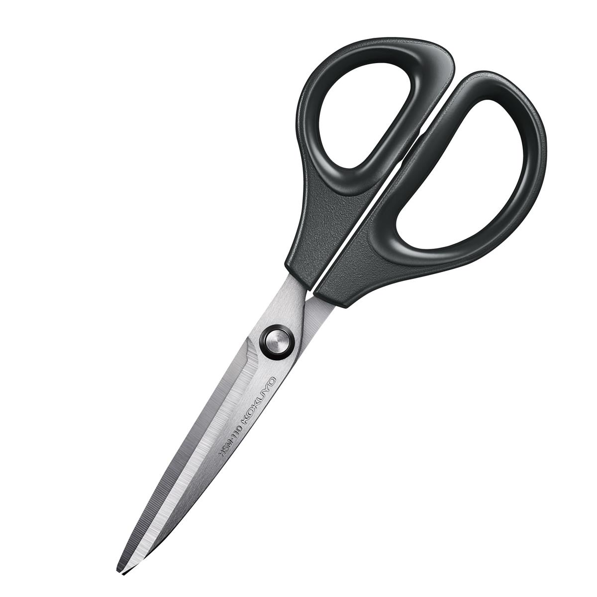 コクヨ はさみ ハサミ サクサ ストレート刃 ブラック HS M-110D