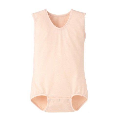 エンゼル ボディスーツ ノース リ ーブ LL ベージュ