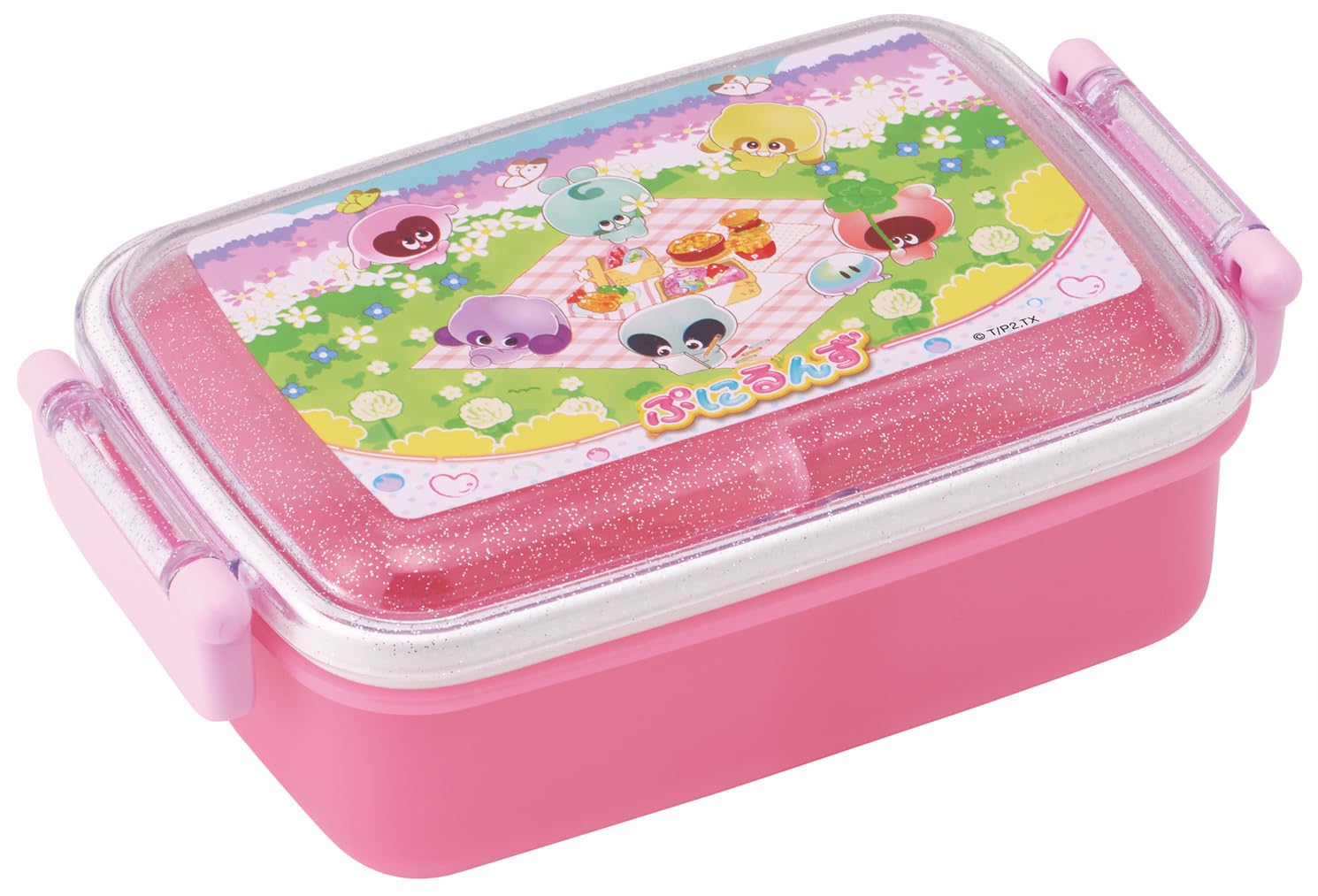 スケーター(Skater) 子供用 お弁当箱 1段 450ml ふわっと盛れるドーム型 抗菌 キッズランチ 日本製 ぷにるんず RBF3A NAG-A