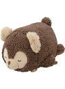 りぶはあと ボルスター モコフレンズ モコ ブラウン (全長約27cm) ふわふわ もこもこ 97503-32