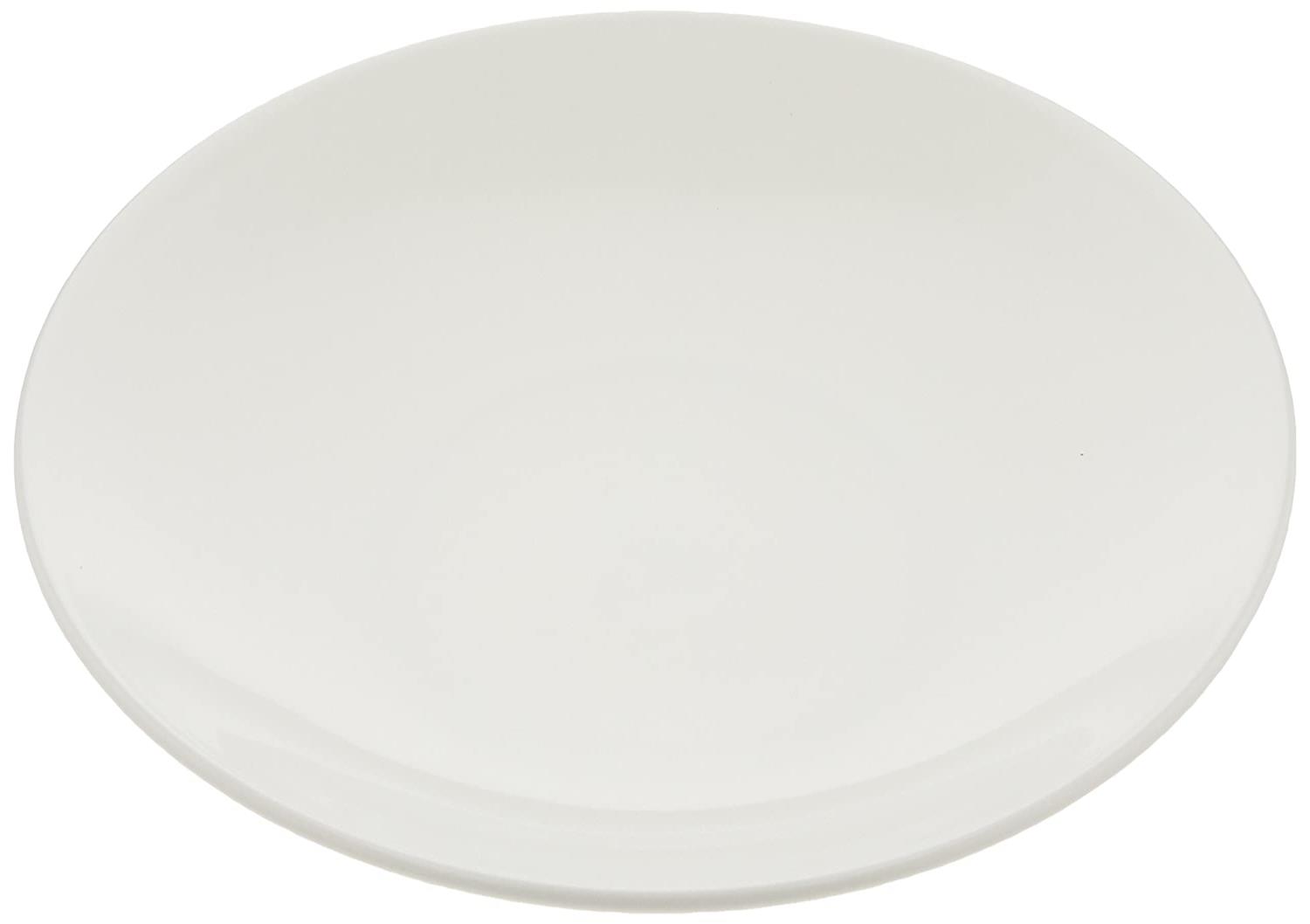 NARUMI(ナルミ) プレート 皿 スタイルズ(Styles) クールクープ(COOL CO UPE) 径25cm ホワイト シンプル おしゃれ フラット 電子レンジ温め 食洗機対応 51326-5943