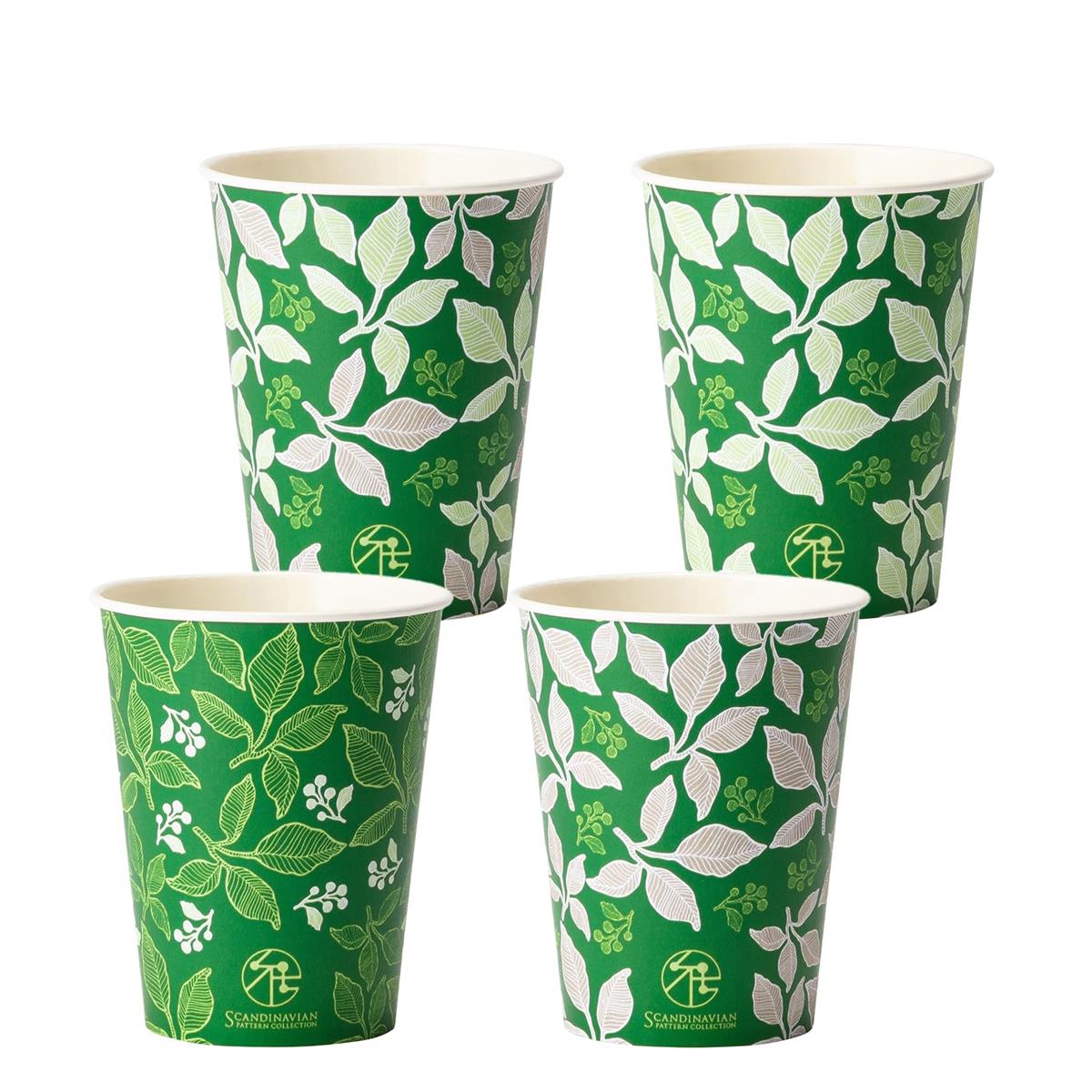 サンナップ 日本製 紙コップ 50個入 275ml 9oz 使い捨て ビーリ ーブス シーンに応じて柄を選べるスカンジナビアンパターンコレクション 内面ポリエチレンラミネート加工 衛生的に収納できる透明袋包装 オフ ィス段使い サンナップ製ディスペンサ ー対応 C2750BLV