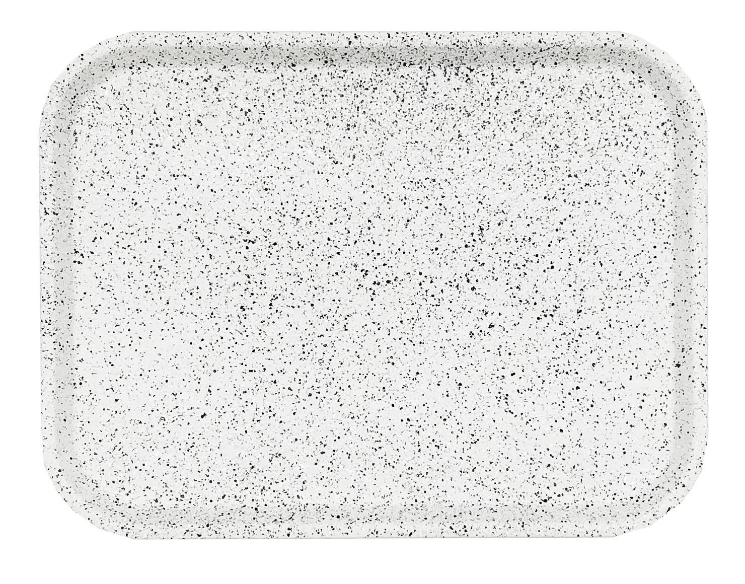 藤栄(FUJIEI) ダスパースタイル すべらない トレー ストーン ホワイト Lサイズ 38.6×29.2cm 16056 おぼ..