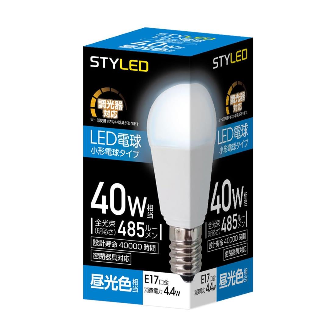 NUvemshopŷԾŹ㤨֥ LEDŵ E17  40W Ĵб ߥ˥ץȥ ۸ ̩Ĵб HA4D17D1 1ġפβǤʤ808ߤˤʤޤ