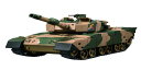 ジョーゼン(Jozen) ダートマッ クス 1/28スケールラジコン 陸上自衛隊90式戦車 JRVK119-GR グリ ーン