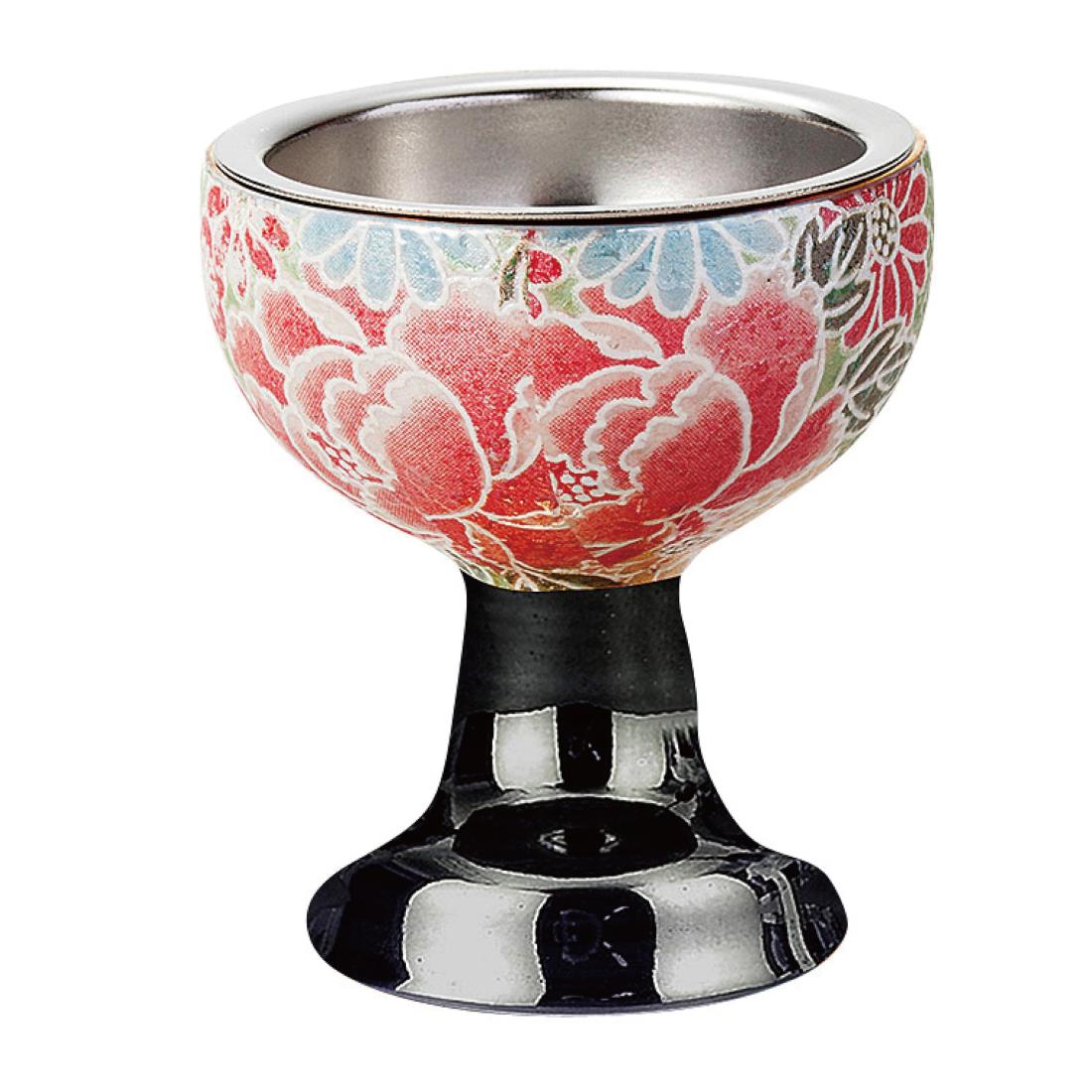 サンメニー 仏壇 仏飯器 仏器 単品 本格 有田焼 日本製 インテリアに馴染む おしゃれ ごはん 茶碗 ご飯入れ 仏具 現代仏壇 お仏壇 仏具小物 風舞花 四季友禅 お供え おちゃわん コンパクト 小さい 小物 有田焼(陶器) 仏具セット 直径5.3×高さ6.0cm Sunmany