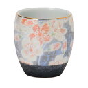 サンメニー 仏壇 茶湯器 水入れ お茶入れ 単品 本格 有田焼 日本製 インテリアに馴染む おしゃれ お茶 湯呑み 仏具 現代仏壇 お仏壇 仏具小物 風舞花 雅桜ブルー お供え 茶器 ゆのみ コンパクト 小さい 小物 有田焼(陶器) 仏具セット 直径4.7×高さ5.3cm Sunmany