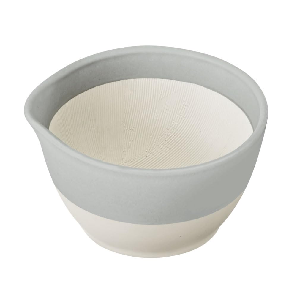 アンドエヌイー(＆NE) 石見焼 すり鉢 大 鼠 ハレとケ×もとしげ 直径14.5cm×高さ8cm 日本製 深型 電子レ..