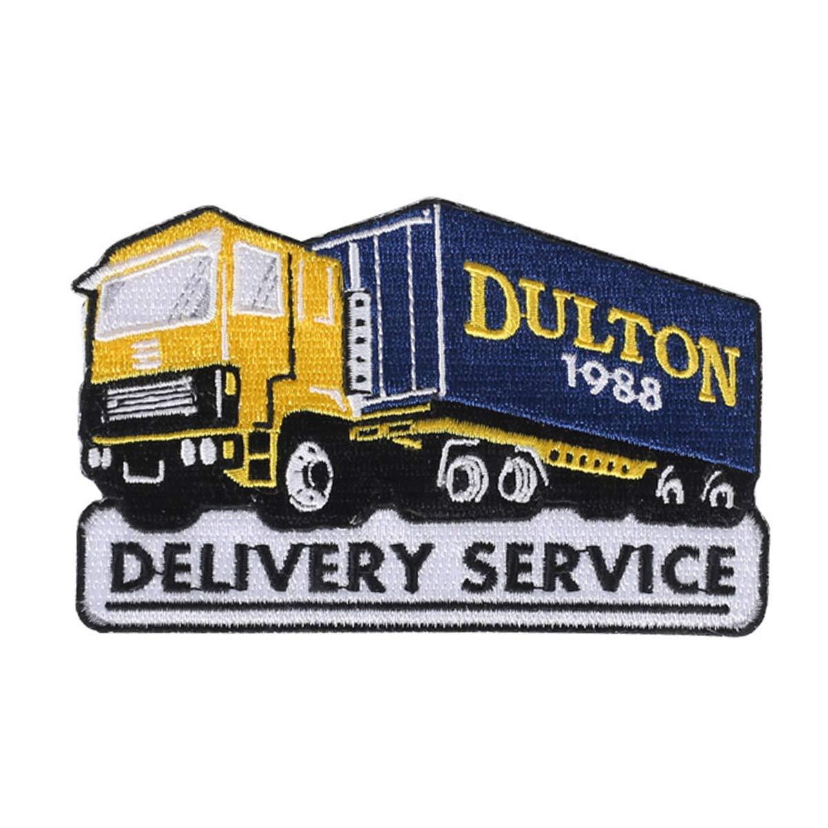 ダルトン(Dulton) 雑貨 ダルトン ワッペン デリバリ ーサ ービス 横100×縦64mm スタイルタイプC DULTON WAPPEN C DELIVERY SERVICE 118-336C