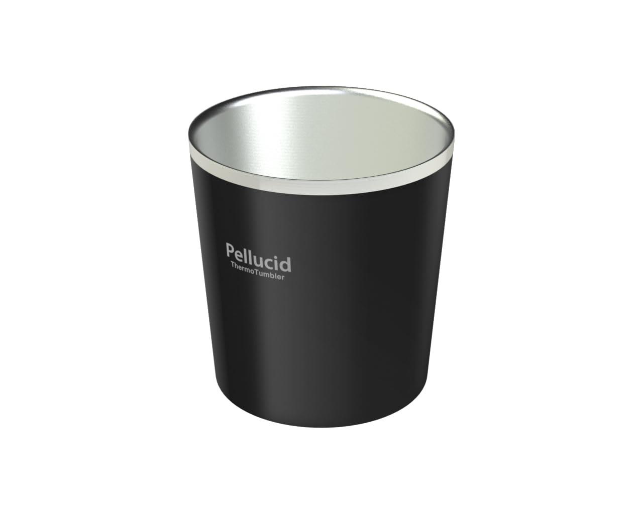 ペルシード(Pellucid) ドリンクホルダー 車 ステンレスサ ーモタンブラー ブラック PDK2313 保温保冷 ..