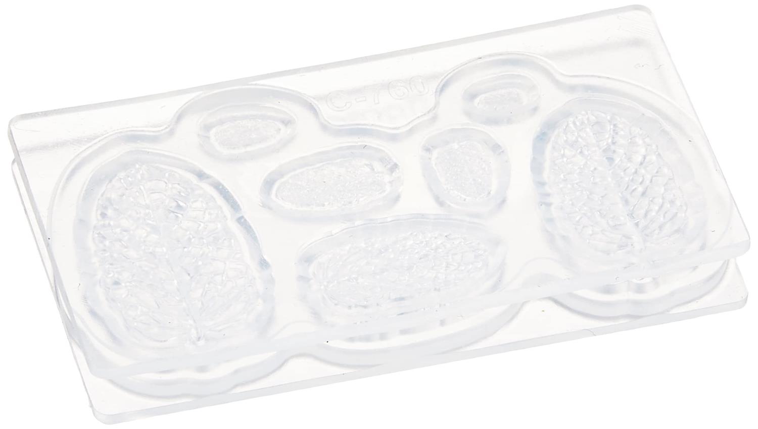 亀島商店 ソフトモールド ミニ葉型抜きシリ ーズ ミ ント葉型 両面型 ホビー用ツール C-760