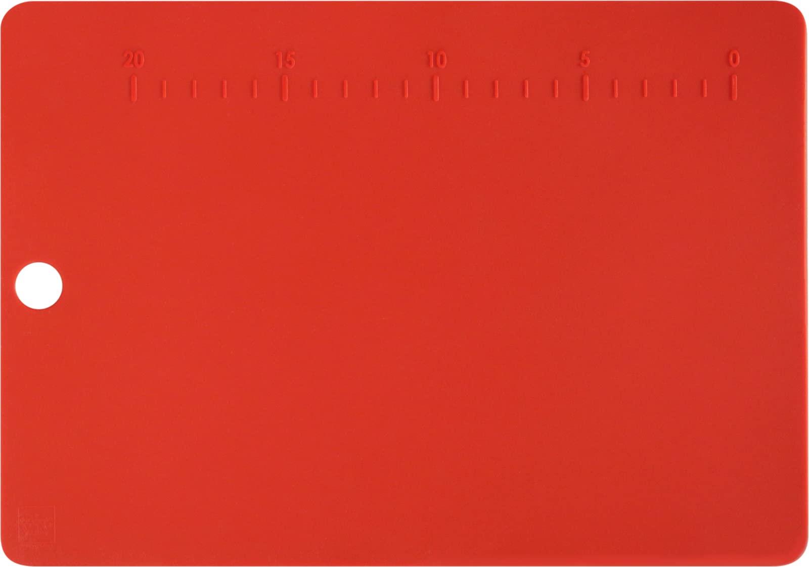 ワールドクリエイト カッティングボード レッド/ブラック ViV 抗菌 シリ コーンキッチンシリ ーズ 60051 27cm