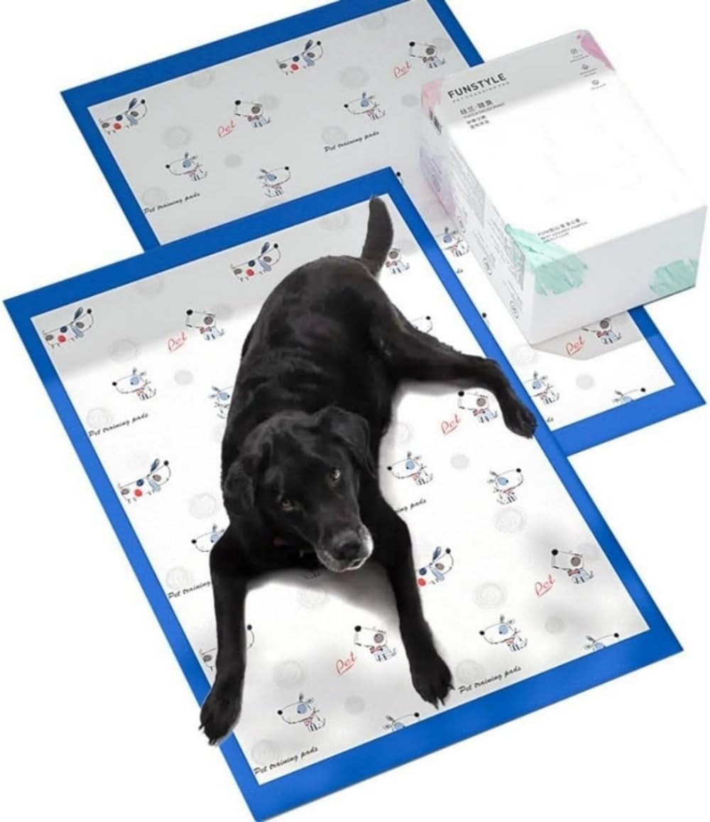 IDOLYFAN ペットシーツ 犬用 猫用 45×60cm 40枚入り 5層中厚手 防漏 超吸収 消臭 トイレトレーニング 小型・中型犬 うさぎ/ハムスター対応 屋内/介護/旅行用