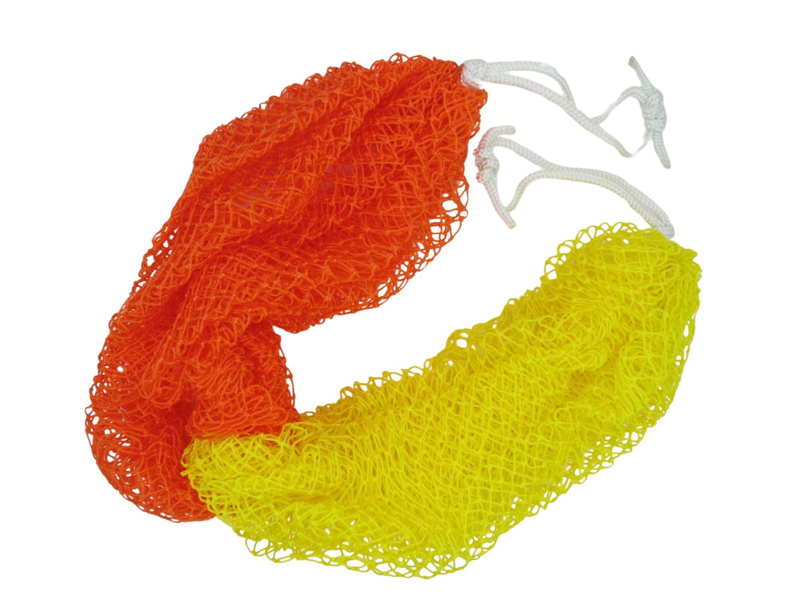 2つの網を組み合わせた あみ将軍 (黄×オレンジ)