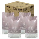 ジェックス GEX 【 PURE 】 すばやく固まるおからのネコ砂 2.4kg×4個セット【ケース販売】 ベントナイト おから 消臭トイレ砂 PURE CAT AUTO TOILET
