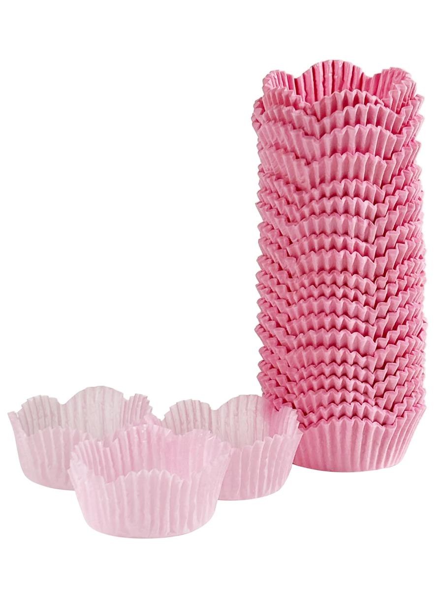 アルテム おかずカップ 花型 8号 ピンク 500枚 グラシンカップ 日本製 業務用 可愛い 和菓子 焼き菓子 ..