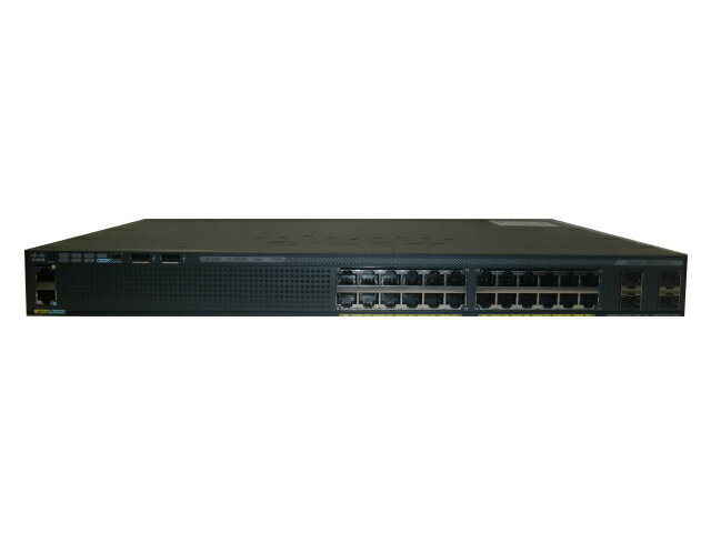 【中古】Cisco Catalyst 2960X-24PS-L　（WS-C2960X-24PS-L）