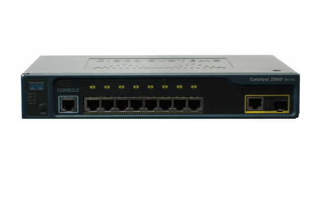 【中古】Cisco Catalyst 2960-8TC-L （WS-C2960-8TC-L）