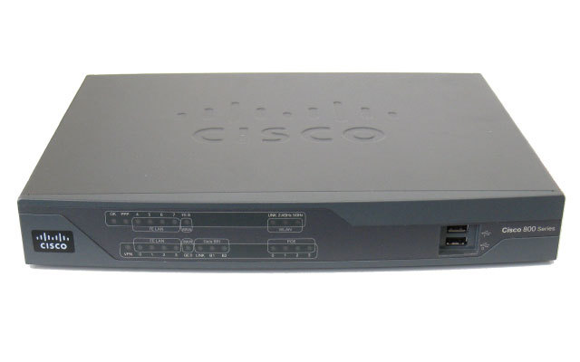 【中古】Cisco892J/K9 (D512M/F256M) サービス統合型ルーター