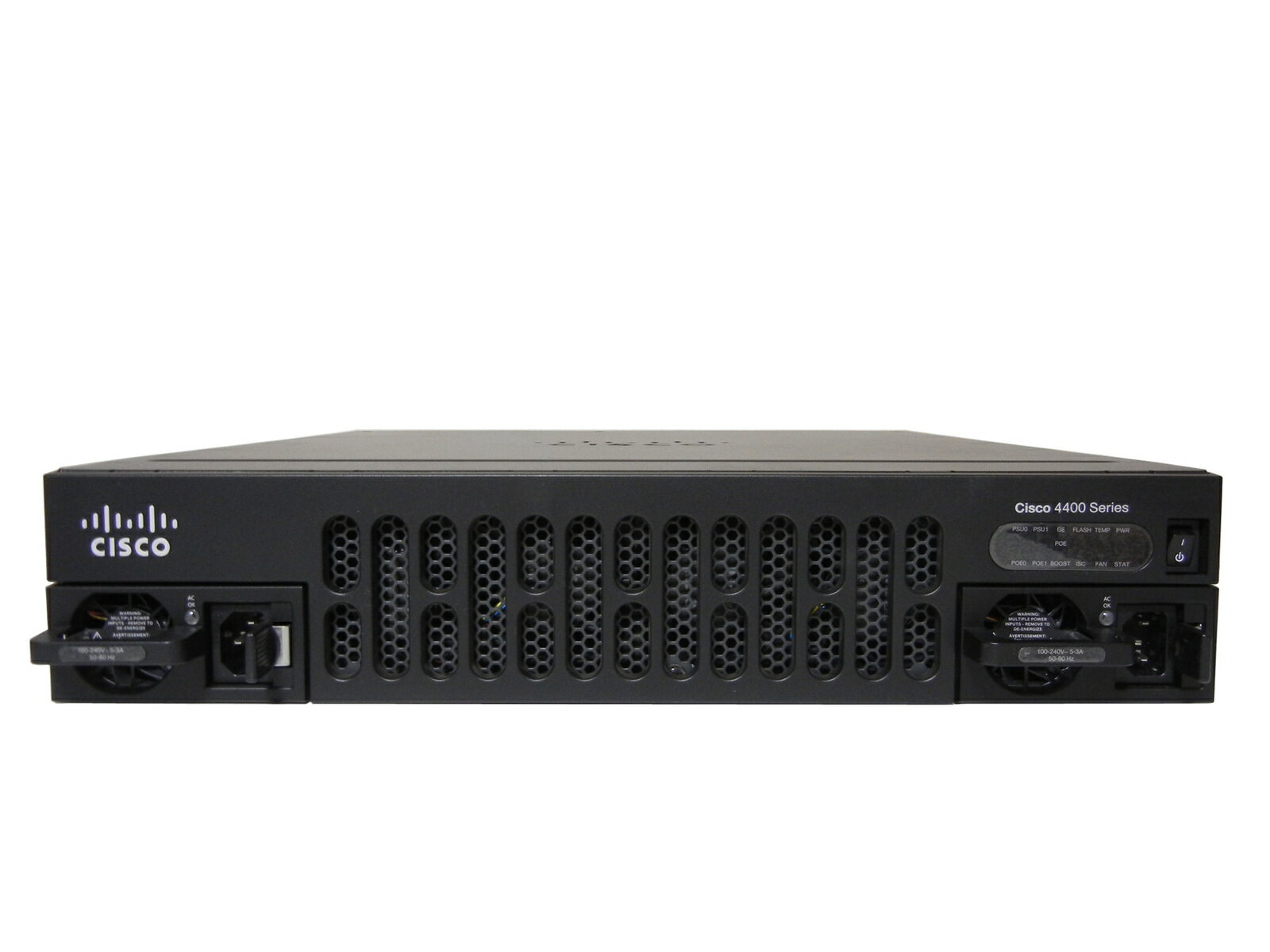 【中古】Cisco ISR4451-X/K9 （ipbasek9） 電源二重 サービス統合型ルータ