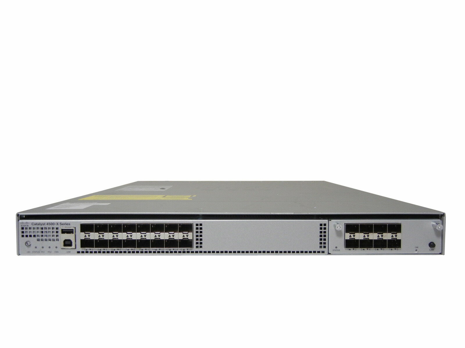 Cisco Catalyst 4500X-24X-ES （WS-C4500X-24X-ES） Enterprise Servicesライセンス 電源二重仕様