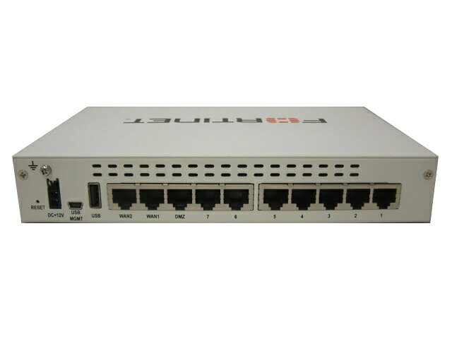 この商品は 【中古】Fortinet　FortiGate 50E ポイント FortiGateは、統合されたネットワークセキュリティとアクセスを実現するフォーティネットのソリューションを利用可能な、オールインワンのセキュリティアプライアンスです。 ショップからのメッセージ 中古品のためUTMライセンスは入っておりません。また、保守・ライセンスの更新はできませんのでご注意ください。【商品の状態】中古品のため多少のスリ傷、汚れがあります。 動作チェック・初期化済。 付属品はACアダプタのみとなります。コンソールケーブルは付属してません。【保証について】当店センドバック保証：3ヶ月（商品到着日から3ヶ月間、 通常使用において故障が生じた場合、センドバック対応にて不具合箇所の修理、または同等性能の代替製品と交換致します。） 納期について ご注文から2営業日以内に発送致します。 4