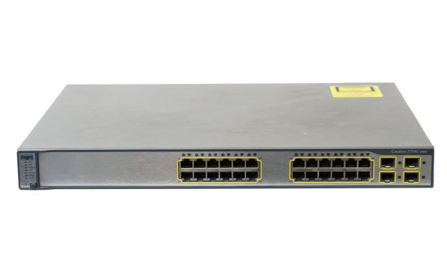 Cisco Catalyst3750G-24TS-E1U　WS-C3750G-24TS-E1U【中古】