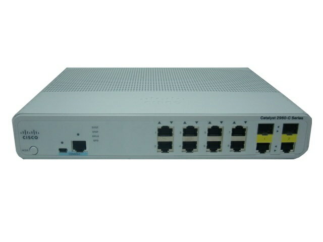 Cisco Catalyast2960-Cシリーズスイッチ WS-C2960C-8TC-S