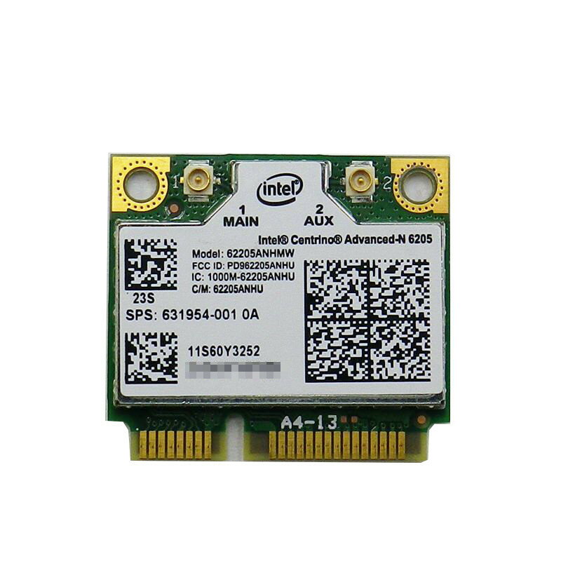 中古lenovo(IBM)専用無線LANカード Intel Centrino Advanced-N 6205 FRU:60Y3253