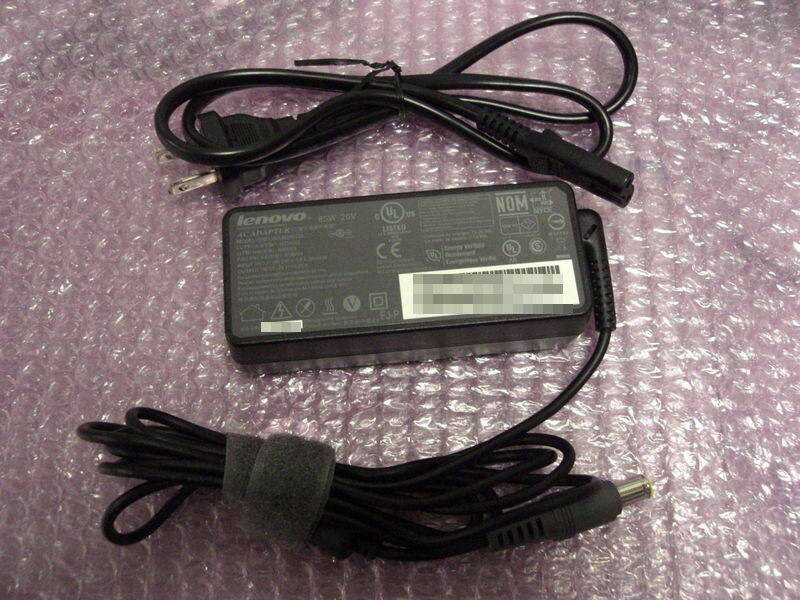 中古 ACアダプター lenovo 20V/3.25A 65W 丸形 横新タイプ