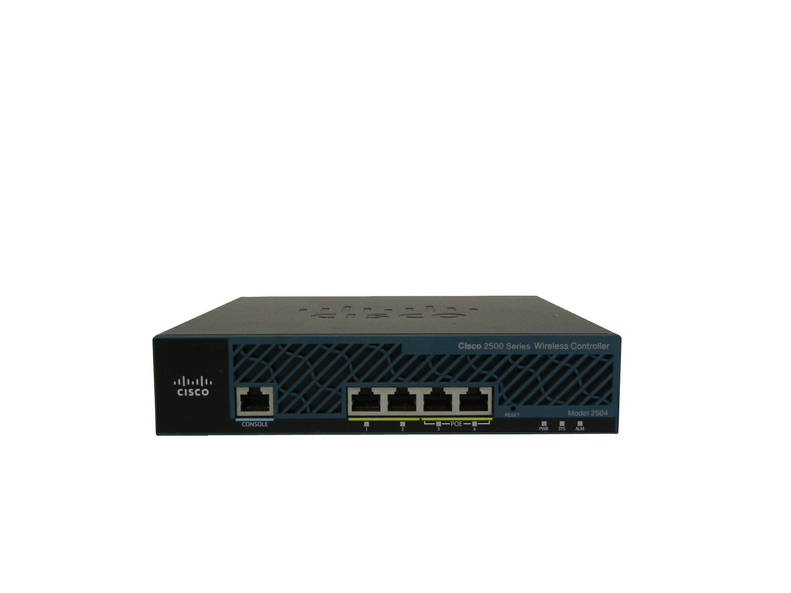 この商品は 【中古】Cisco AIR-CT2504-25-K9 ポイント アクセス ポイントは迅速かつ簡単に導入でき、2 つの PoE（Power over Ethernet）ポート経由で 2504 ワイヤレス LAN コントローラに直接接続することができます。 ショップからのメッセージ ・Cisco2504 シリーズ ワイヤレス コントローラにより、中小企業とブランチ オフィスにおいて、システム全体に及ぶワイヤレス機能が実現します。Cisco 2504 シリーズ ワイヤレス コントローラは、802.11n パフォーマンス用の設計で、Cisco Aironetアクセス ポイント間のリアルタイム通信を可能にして、ワイヤレス ネットワークの導入と運用をシンプル化するエントリレベルのコントローラです。（中古品）【商品の状態】本体のみの販売となります。動作チェック・初期化済。中古品のため多少の傷、汚れがあります付属品はACアダプタ−、電源ケーブルのみとなります。※ラック金具、コンソールケーブルは付属していません。【保証について】当店センドバック保証：3ヶ月（商品到着日から3ヶ月間、通常使用において故障が生じた場合、センドバック対応にて不具合箇所の修理、または同等性能の代替製品と交換致します。） 納期について 在庫商品につきましてはご入金確認後、2営業日以内に発送いたします。 4