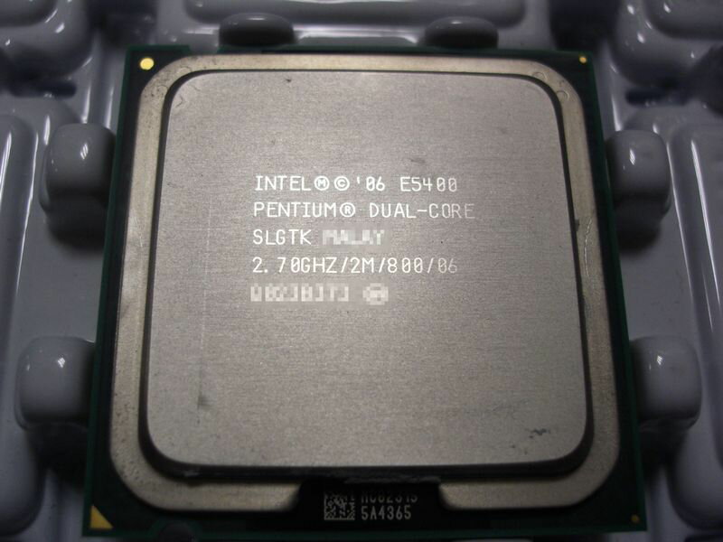 中古CPU Pentium Dual-Core E5400 2.70GHz SLGTK