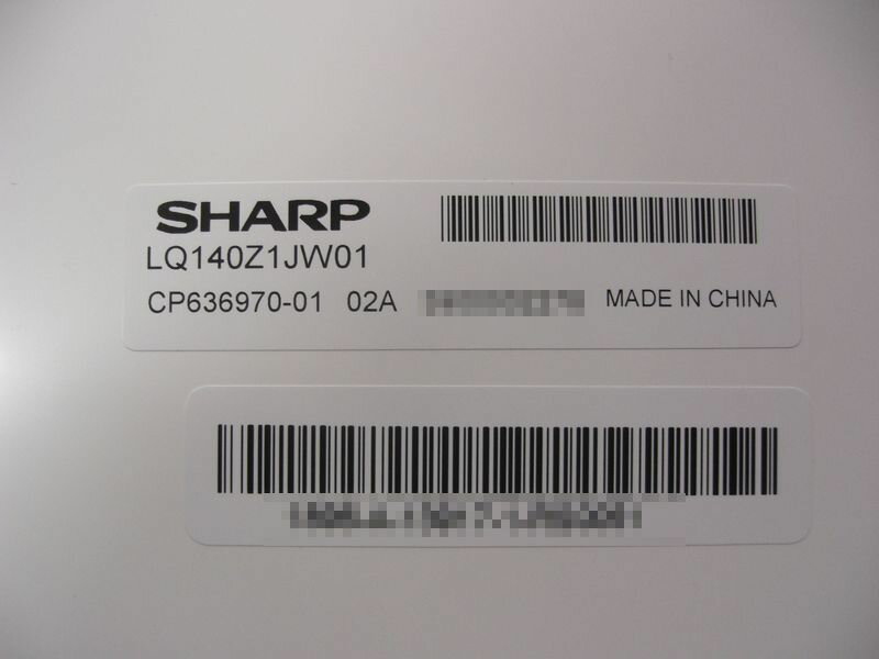 ��ťΡ���PC��LCD�ѥͥ� 14.0����� Quad-HD+ 3200x1800 50Pin