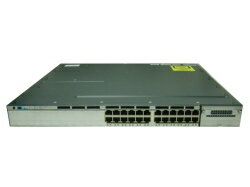 【中古】Cisco Catalyst 3750X-24P-S (WS-C3750X-24P-S) ipservicesライセンス追加モデル